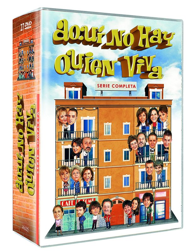 Aquí no hay quien viva por primera vez en DVD como serie completa 