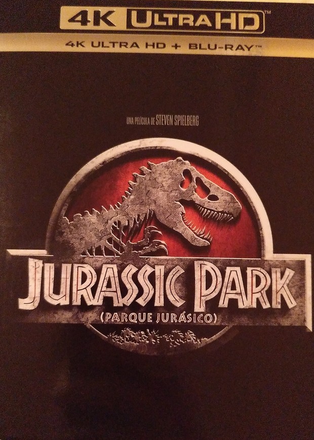 Mi compra de hoy. Jurasicc park en 4K