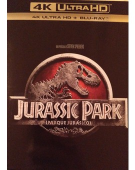 Mi compra de hoy. Jurasicc park en 4K