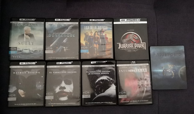 Mi breve colección 4K UHD