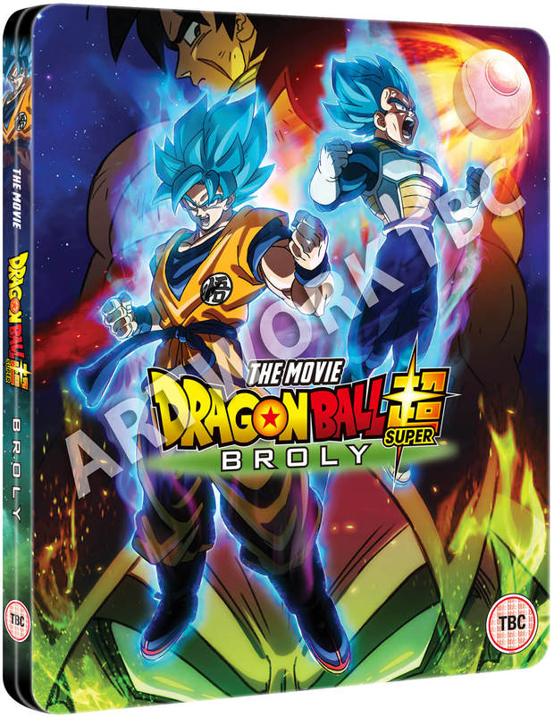 Steelbook Zavvi Dragon Ball Super: Broly