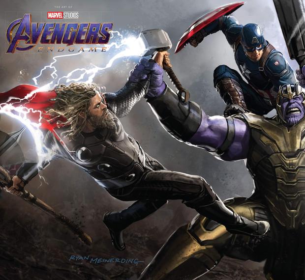 Ya hay portada para The art of the Avengers End Game