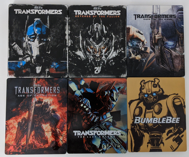 Steelbooks Transformers
