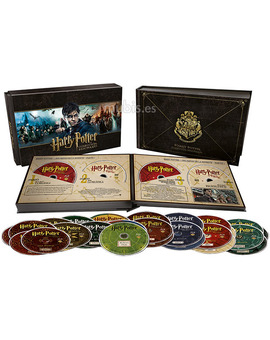 ¿Alguien puede confirmar si todas las peliculas de la edicion: Harry Potter - Coleccion Hogwarts tienen menus principales?