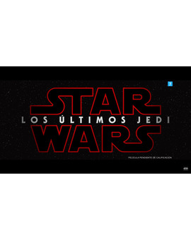 ¿Porque siguen presentándonos en letras rojas el episodio VIII de Star Wars: Los Últimos Jedi?