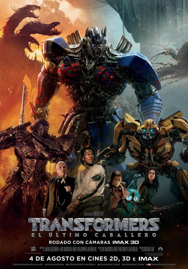 Transformers: El Último Caballero. ¿Qué os ha parecido a los que pudisteis verla ayer en el preestreno? (Gracias a aragornn por el aviso)