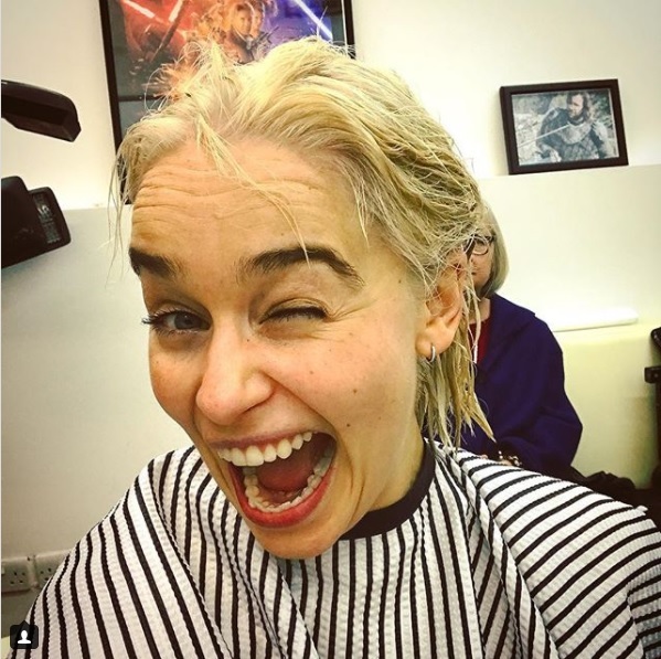 'Juego De Tronos': Emilia Clarke avanza un cambio de look para Daenerys en la temporada 8