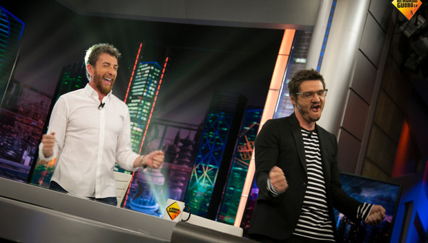 Pedro Pascal en El Hormiguero promocionando Kingsman: El Círculo de Oro