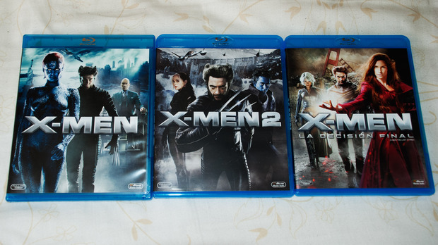 Compras del mes por Wallapop: trilogía X-Men precintada.