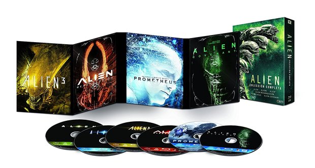 Nueva edicion con la saga completa de Alien en...DIGIPACK!!