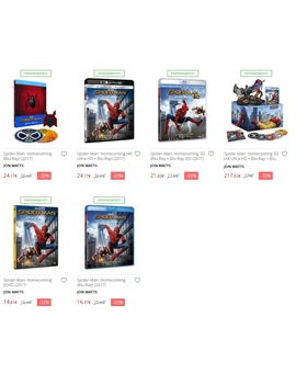 Descuento del 22% en peliculas y series en el Corte Inglés