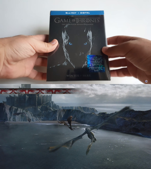 Juego de Tronos - Temporada 7: Diseño del Digipack y Menú