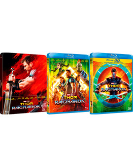 Anuncio - Thor: Ragnarok en bluray