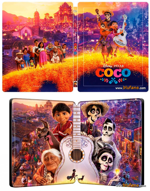 Coco: Steelbook Blufans. ¿Alguien sabe cuando sale y como conseguirlo?