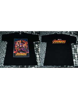 Mi camiseta personalizada para el estreno de Vengadores: Infinity War. 32 euritos.