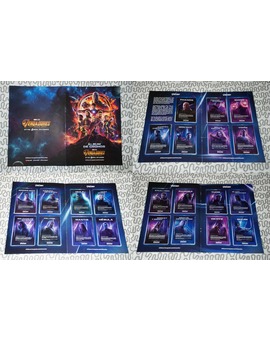 Regalo de Yelmo Cines: Álbum de cromos de Vengadores: Infinity War