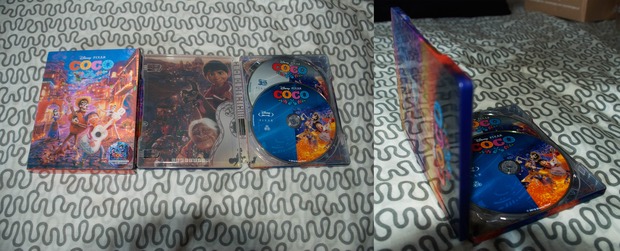 Mi edición de Blufans de Coco con los discos españoles.