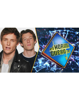 Eddie Redmayne y Callum Turner en El Homiguero esta noche.
