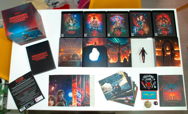 Stranger Things Deluxe Edition 4K - Mi edición y reportaje de la edición exclusiva de Arrow