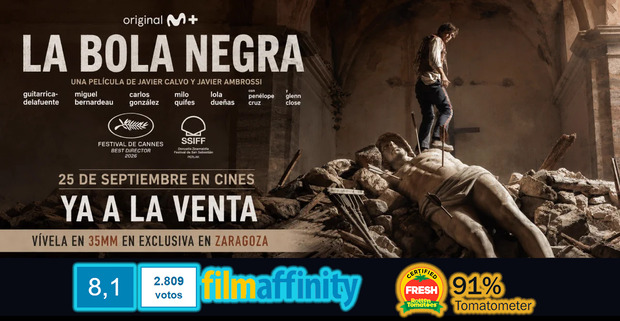 La Bola Negra triunfa como película española del año (25 de septiembre)