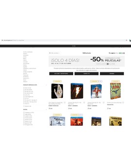 Oferta ECI: 5 o más pelis, descuento del 50% (hasta el 17-octubre)