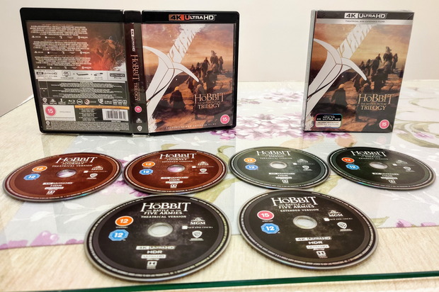 Trilogia "El Hobbit" (4K) edición "sencilla" UK