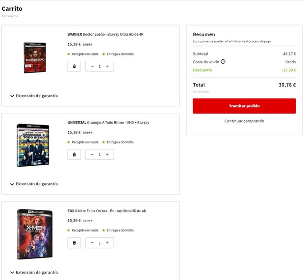 Puede ser interesante escarbar en el 3x2 de MediaMarkt...