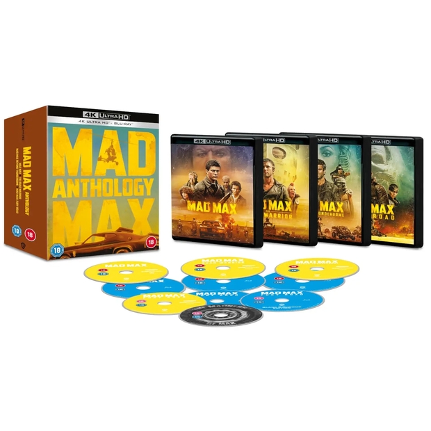 El loco Max, Pack de sencillos en UK, 4K+BR, ¿castellano?