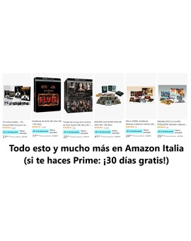 Amazon Italia: hazte Prime (gratis el primer mes) y... ¡arruínate, insensato!