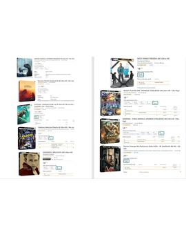 Para amantes de Steelbooks (aunque ya tengáis las pelis): Amazon Italia