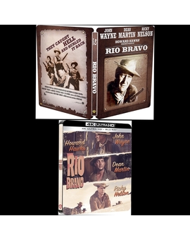 ¿Qué diseño preferís? Río Bravo steelbook 