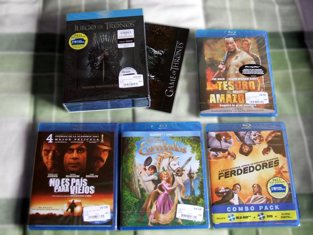 Últimas compras (Marzo 2012)