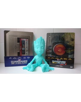 Guardianes de la galaxia vol. 1&2 (steelbooks) + Impresión 3D
