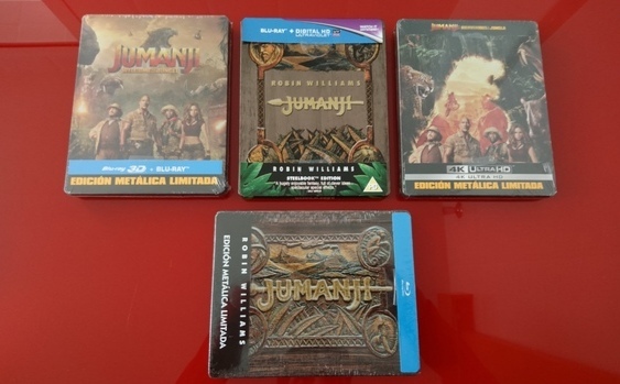 Jumanji (steelbooks)