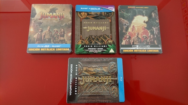 Jumanji (steelbooks)