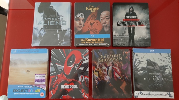 Steelbooks abril y mayo 2018