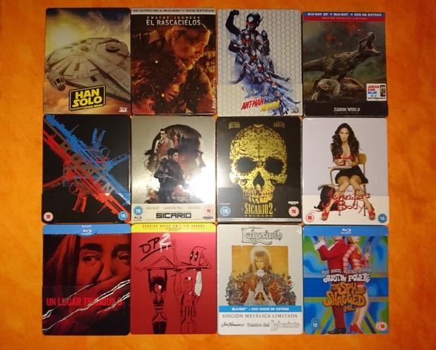 Steelbooks (sept.-oct.-nov. 2018)