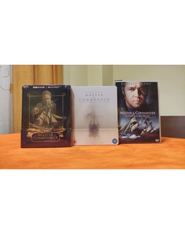 Master and Commander: Al otro lado del mundo (UHD 4K, BD & DVD)