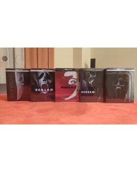 Colección Scream (steelbook UHD 4K)