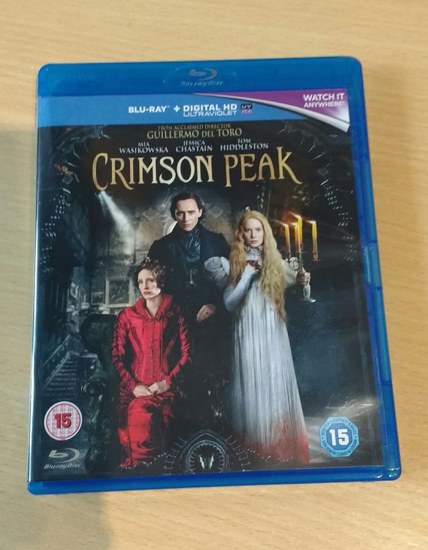Recién llegada a casa 'La Cumbre Escarlata' (a 10,49€ en Zavvi)