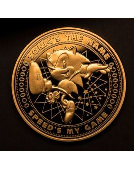 Moneda exclusiva Sonic en Zavvi (Limitada a 1000 unidades)