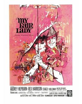 Sugerencia de carátula de "My Fair Lady" para la Edición 4K de blu-ray que lanzará CBS próximamente.