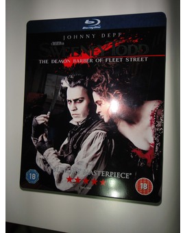 Mi Steelbook de Sweeney Todd UK - Portada