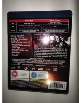 Mi Steelbook de Sweeney Todd UK - Contaportada