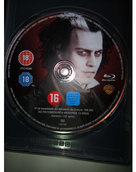 Mi Steelbook de Sweeney Todd UK - Disco