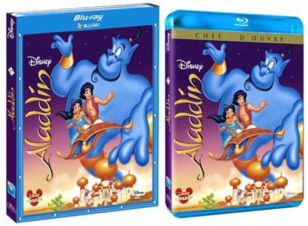 Portada de Aladdin para Francia