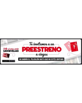 Si eres socio del Yelmo cines y quieres ir a un preestreno "a ciegas"