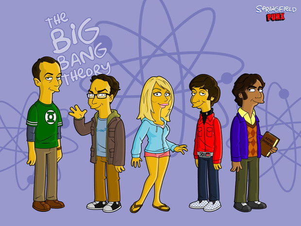 BIG BANG THEORY vs SIMPSON