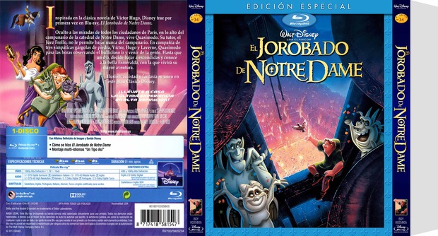 Slipcover El Jorobado de Notre Dame Modelo 2 gracias a Papá Gorila