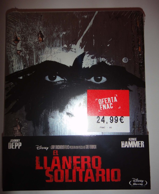 El llanero solitario ed. metalica fnac 26,99€ - oferta fnac - cupon 3€ por recojer pedidos en tienda - 5% socios = 20,74€